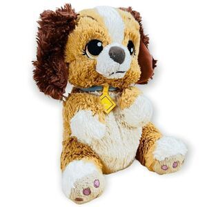 Disney Lady & the Tramp Puppy Plush 10" Tan